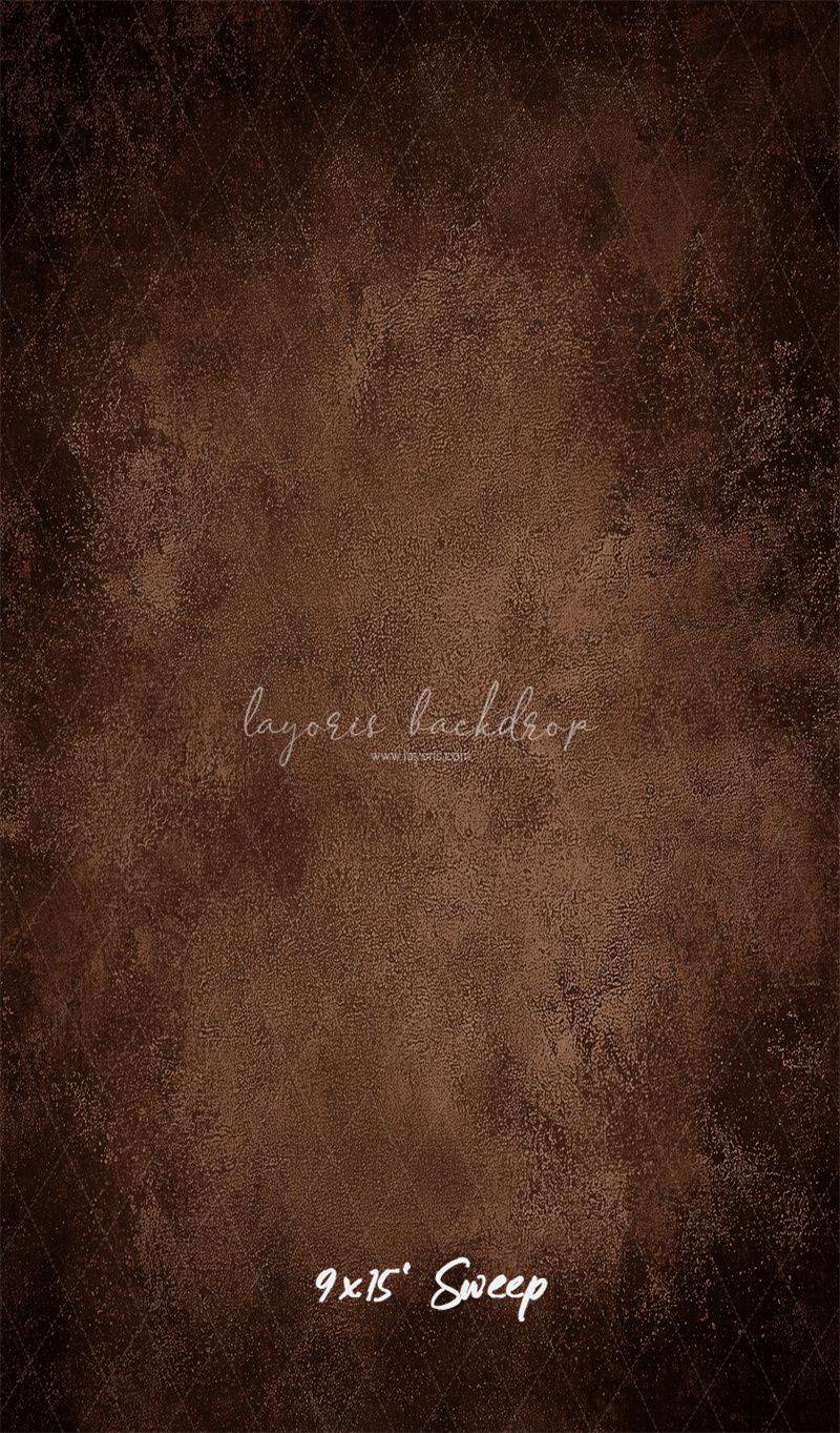 Brown Concrete Old Master Portrait Photo Backdrop - Layoris