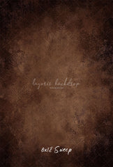 Brown Concrete Old Master Portrait Photo Backdrop - Layoris