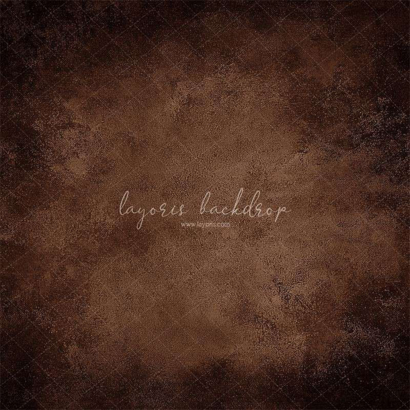 Brown Concrete Old Master Portrait Photo Backdrop - Layoris
