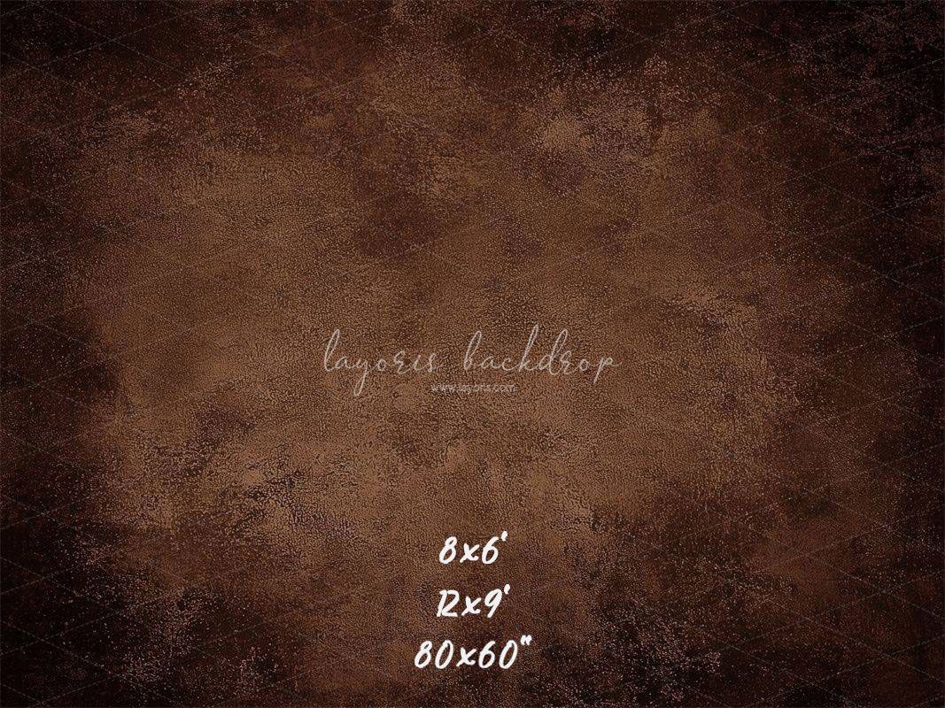 Brown Concrete Old Master Portrait Photo Backdrop - Layoris