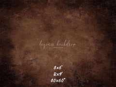 Brown Concrete Old Master Portrait Photo Backdrop - Layoris