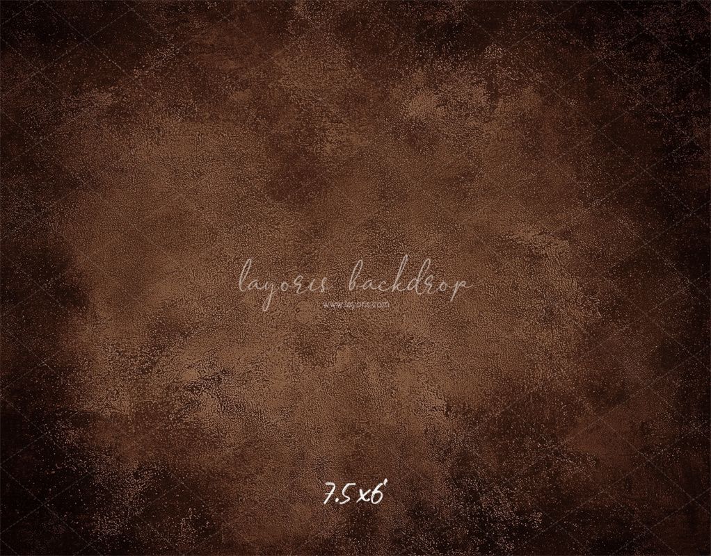 Brown Concrete Old Master Portrait Photo Backdrop - Layoris