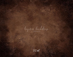 Brown Concrete Old Master Portrait Photo Backdrop - Layoris