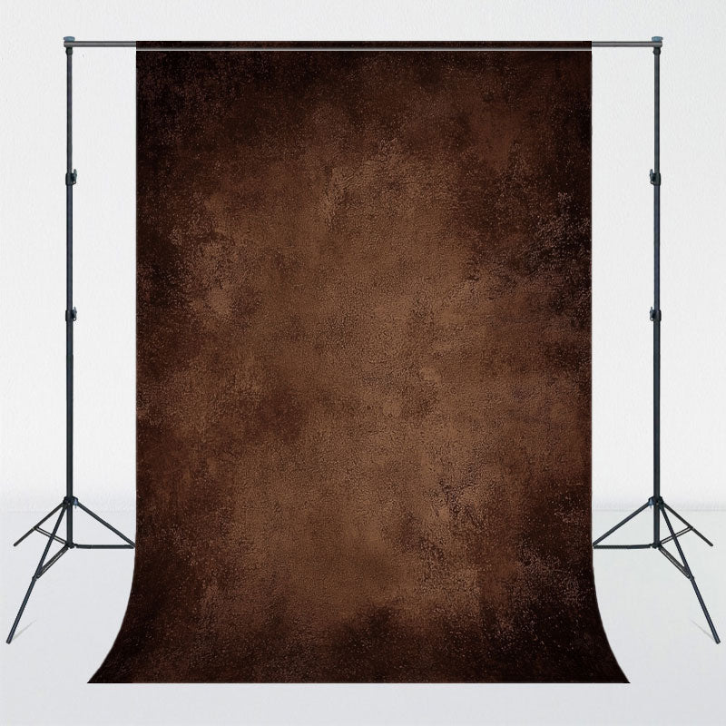 Brown Concrete Old Master Portrait Photo Backdrop - Layoris