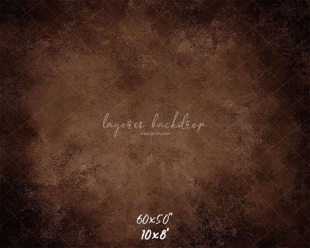 Brown Concrete Old Master Portrait Photo Backdrop - Layoris