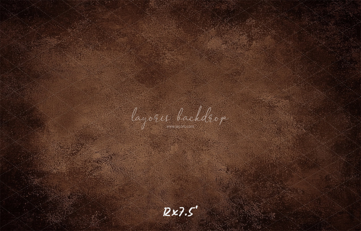 Brown Concrete Old Master Portrait Photo Backdrop - Layoris