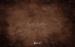 Brown Concrete Old Master Portrait Photo Backdrop - Layoris