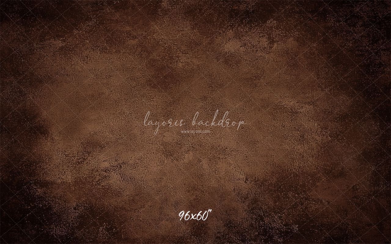 Brown Concrete Old Master Portrait Photo Backdrop - Layoris