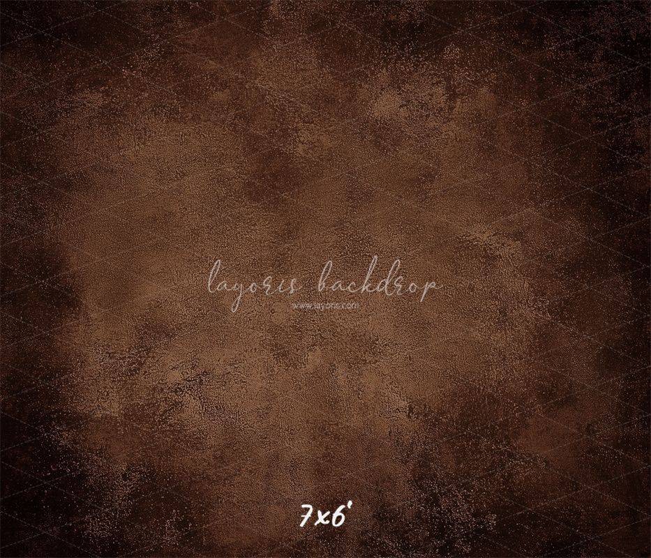 Brown Concrete Old Master Portrait Photo Backdrop - Layoris