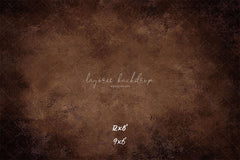 Brown Concrete Old Master Portrait Photo Backdrop - Layoris