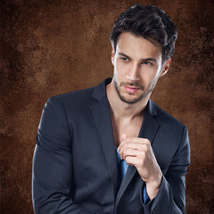Brown Concrete Old Master Portrait Photo Backdrop - Layoris