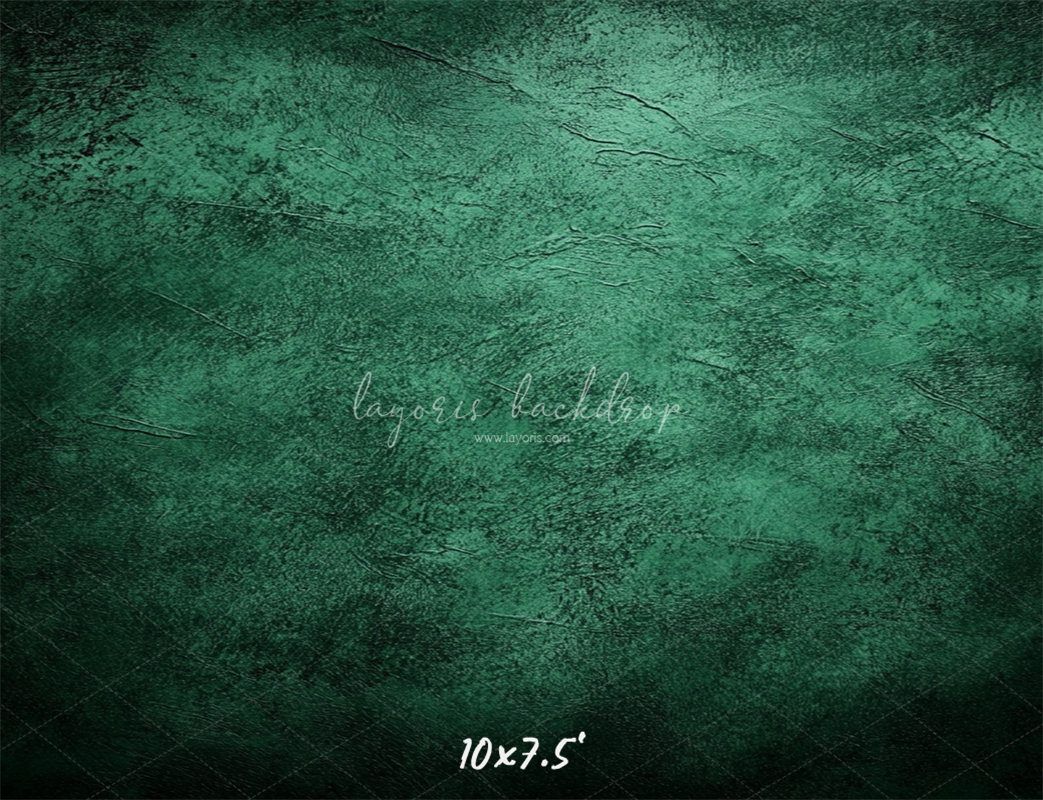 Green Black Interwoven Old Master Backdrop - Layoris