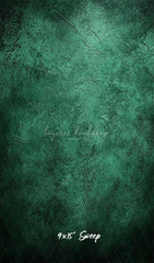 Green Black Interwoven Old Master Backdrop - Layoris