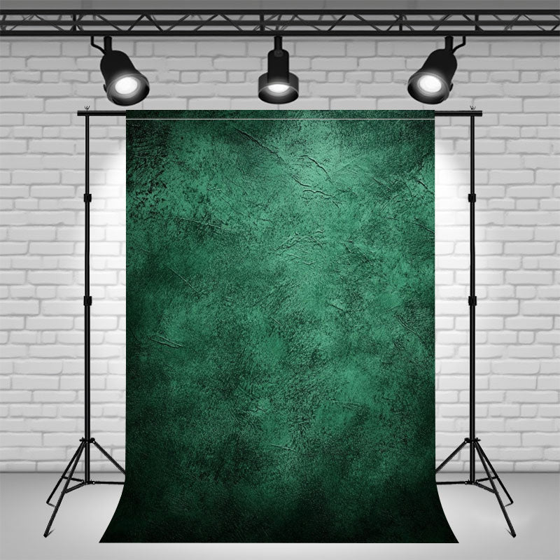 Green Black Interwoven Old Master Backdrop - Layoris