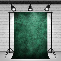 Green Black Interwoven Old Master Backdrop - Layoris