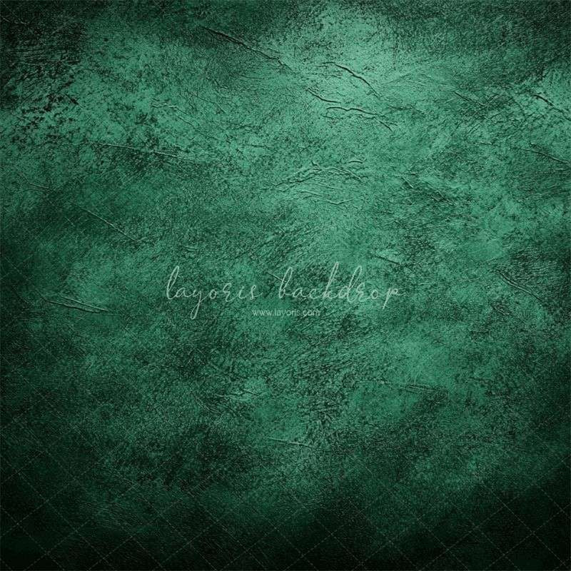 Green Black Interwoven Old Master Backdrop - Layoris