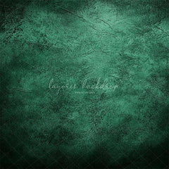 Green Black Interwoven Old Master Backdrop - Layoris