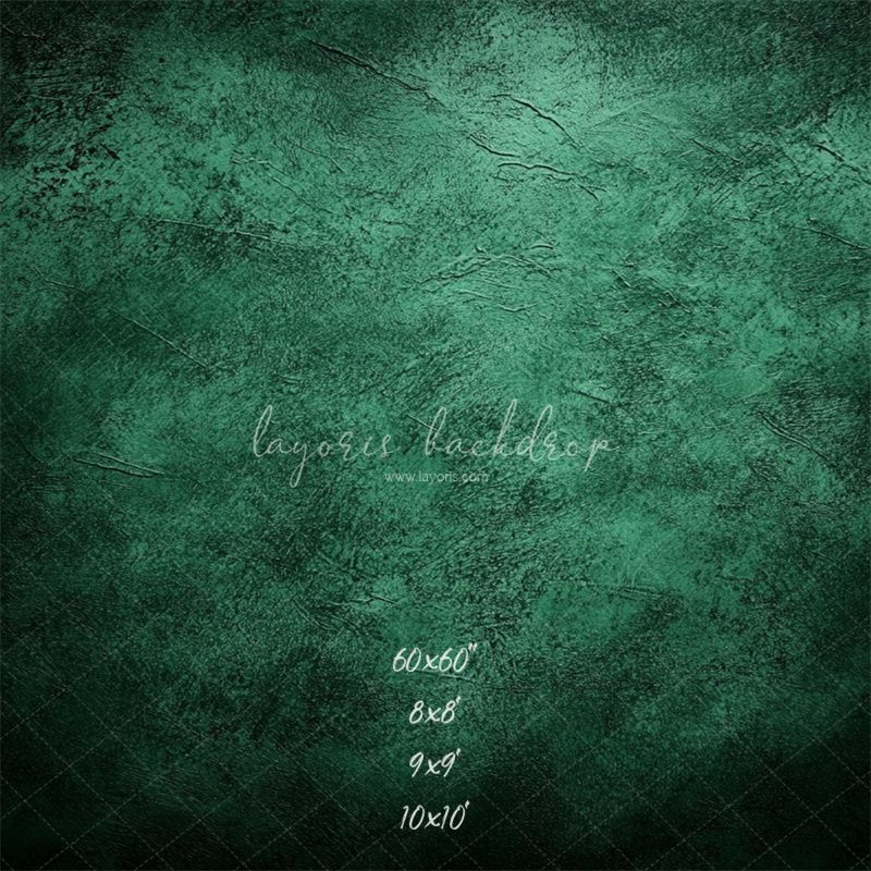 Green Black Interwoven Old Master Backdrop - Layoris