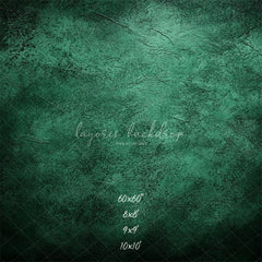 Green Black Interwoven Old Master Backdrop - Layoris