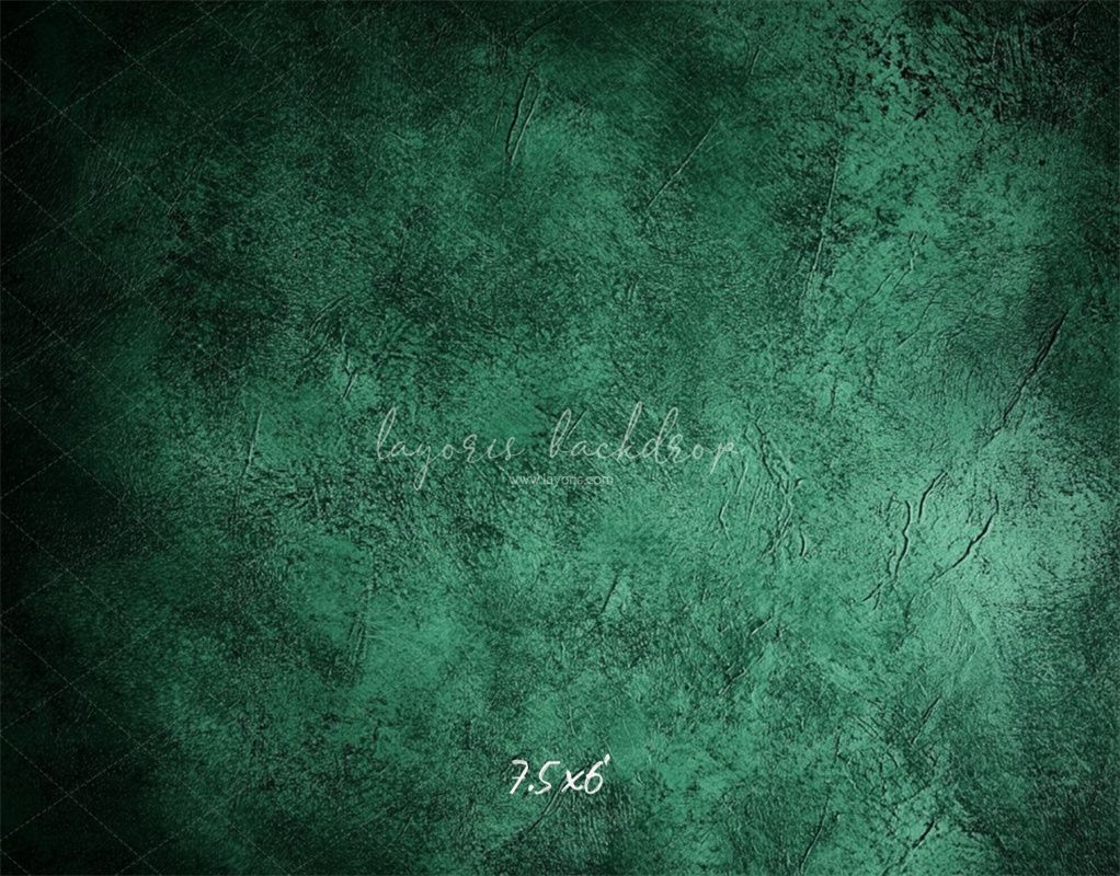 Green Black Interwoven Old Master Backdrop - Layoris