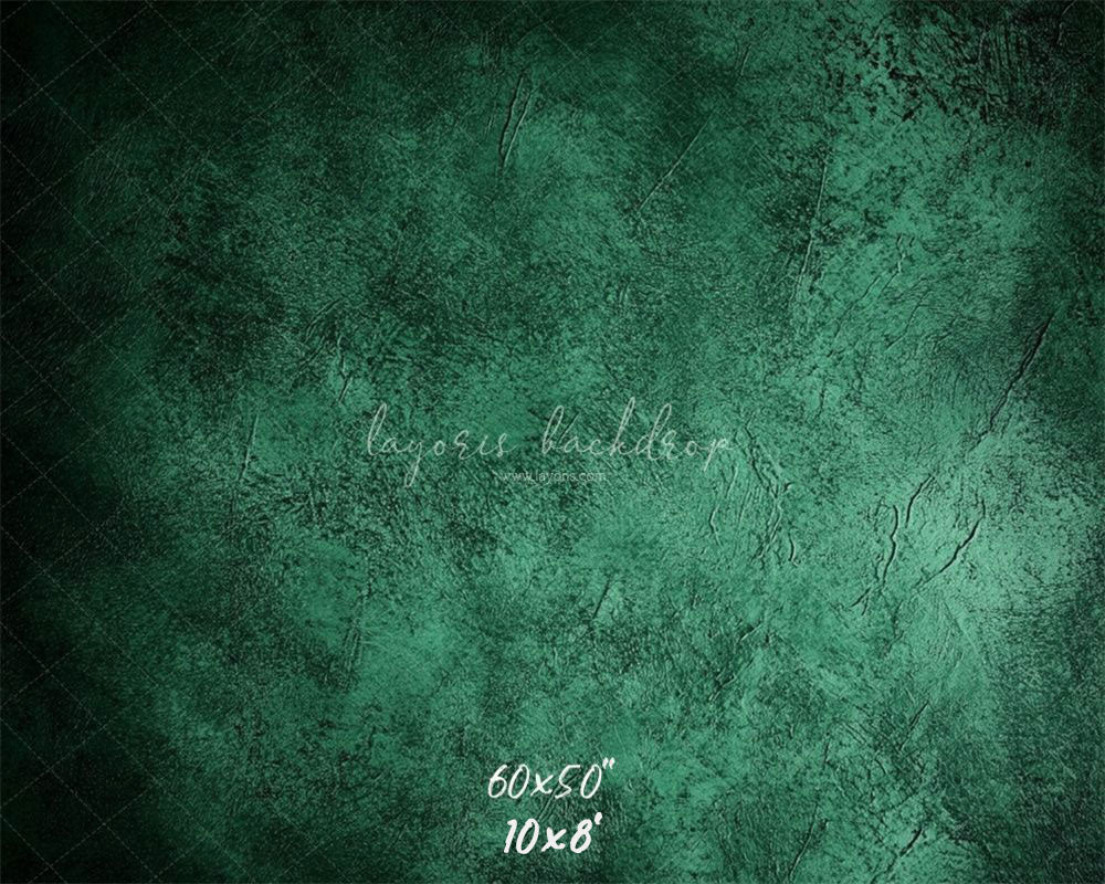 Green Black Interwoven Old Master Backdrop - Layoris