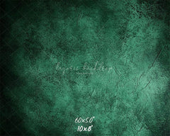 Green Black Interwoven Old Master Backdrop - Layoris