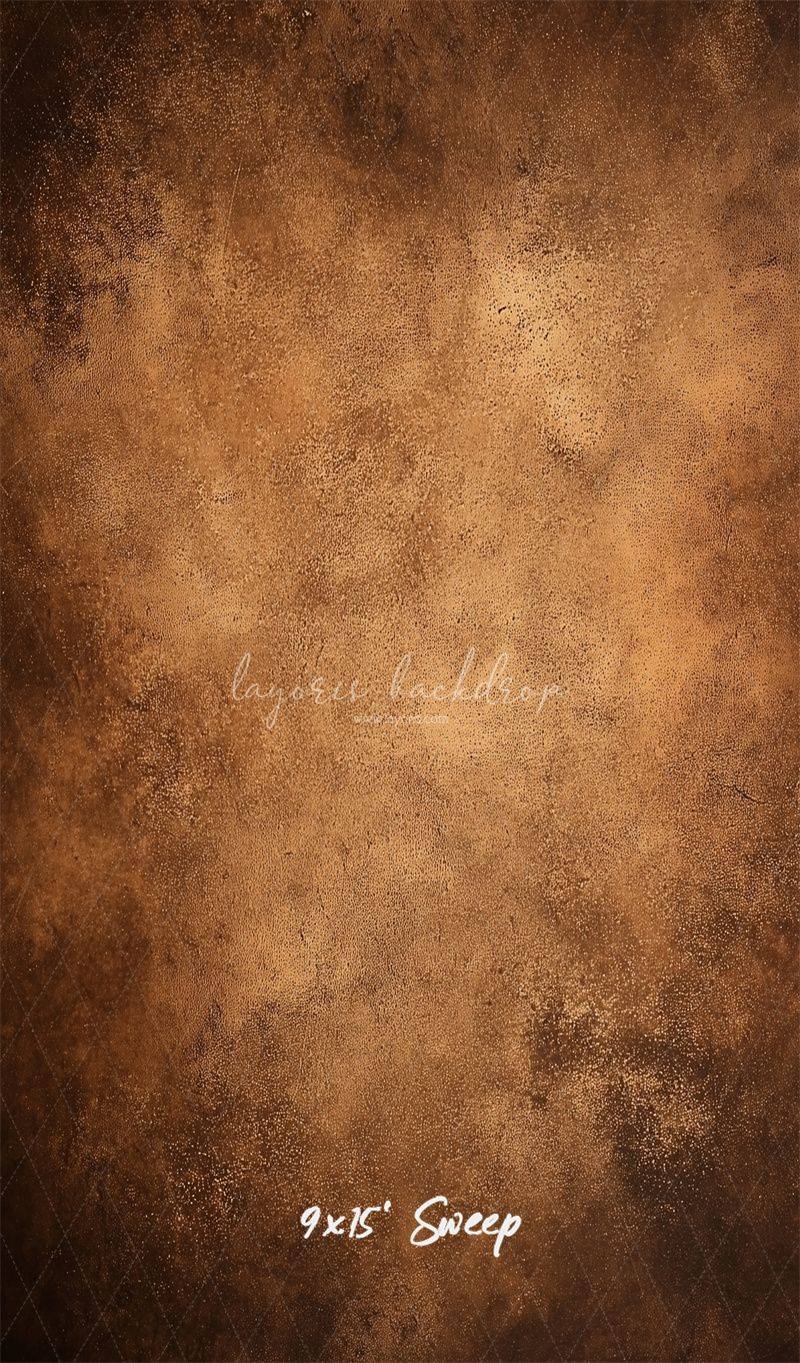Brown Abstract Concrete Portrait Photo Backdrop - Layoris