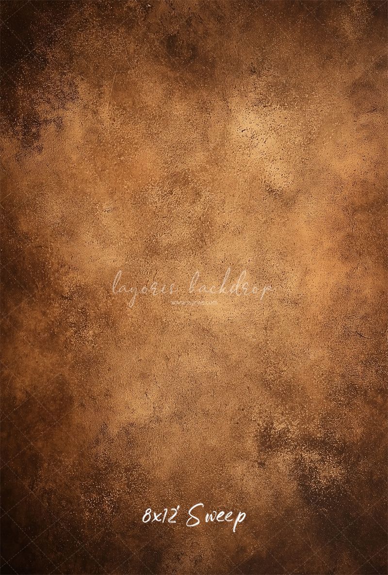Brown Abstract Concrete Portrait Photo Backdrop - Layoris