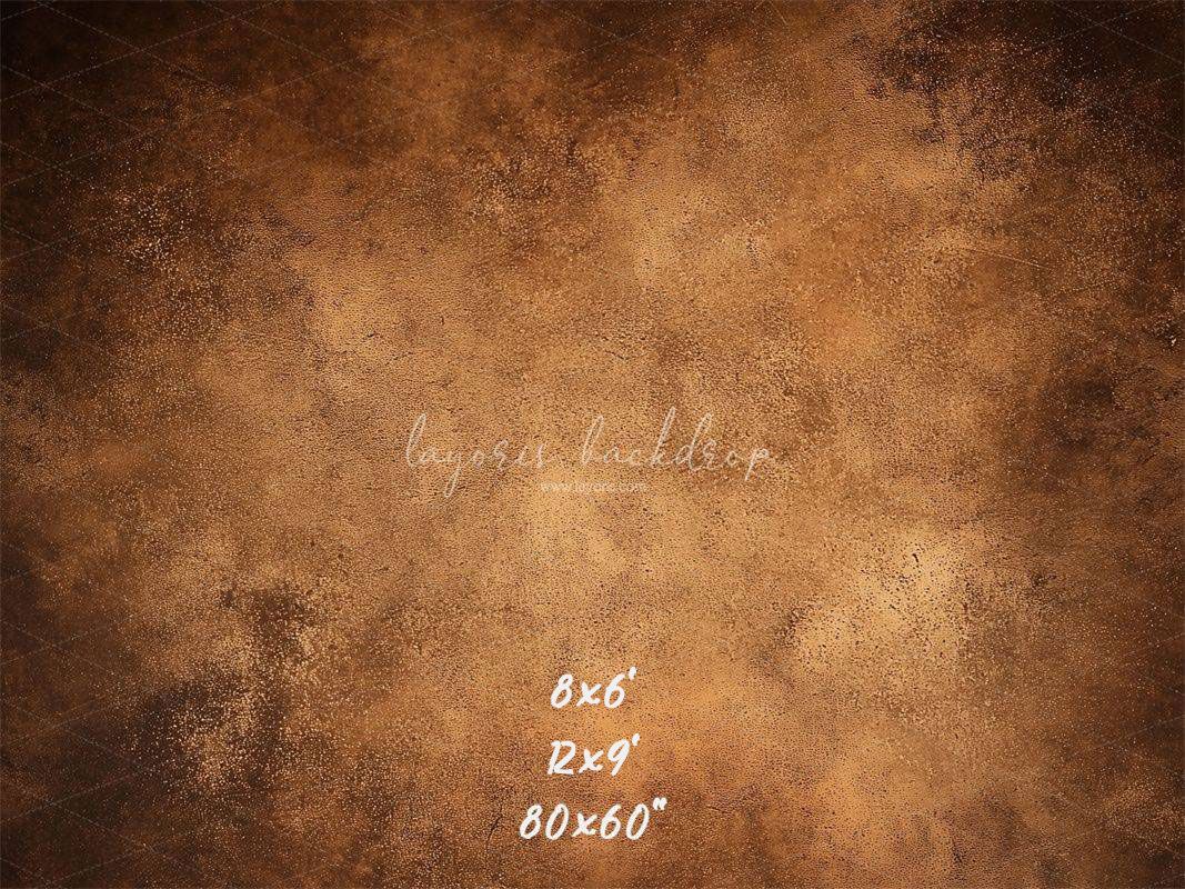 Brown Abstract Concrete Portrait Photo Backdrop - Layoris