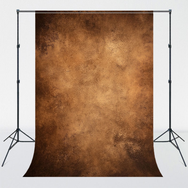 Brown Abstract Concrete Portrait Photo Backdrop - Layoris