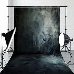 Shabby And Elegant Black Wall Sweep Backdrop - Layoris