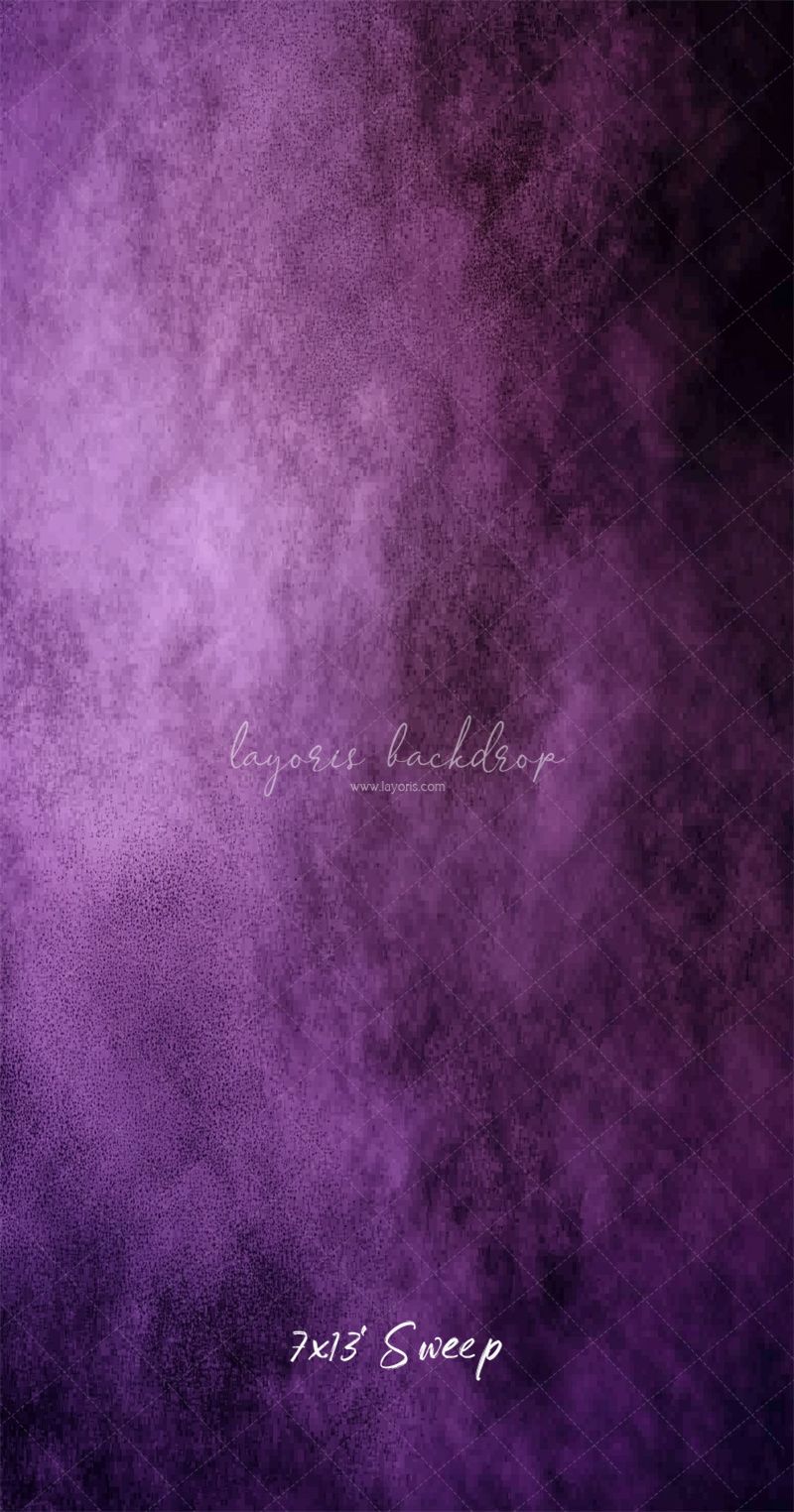Misty Purple Old Master Portrait Backdrop - Layoris
