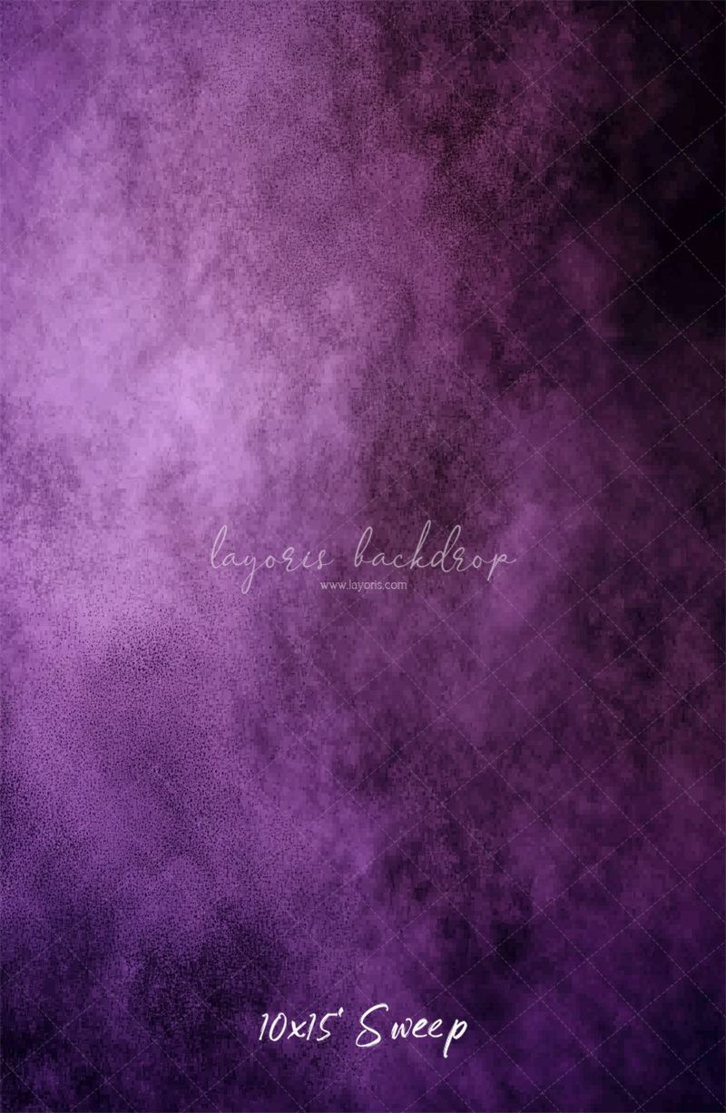 Misty Purple Old Master Portrait Backdrop - Layoris