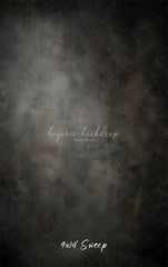 Dark Grey Misty Old Master Portrait Backdrop - Layoris