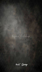 Dark Grey Misty Old Master Portrait Backdrop - Layoris