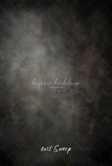 Dark Grey Misty Old Master Portrait Backdrop - Layoris