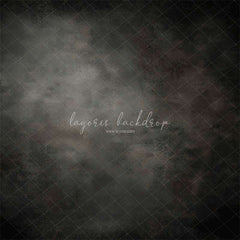 Dark Grey Misty Old Master Portrait Backdrop - Layoris