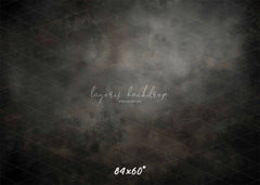 Dark Grey Misty Old Master Portrait Backdrop - Layoris