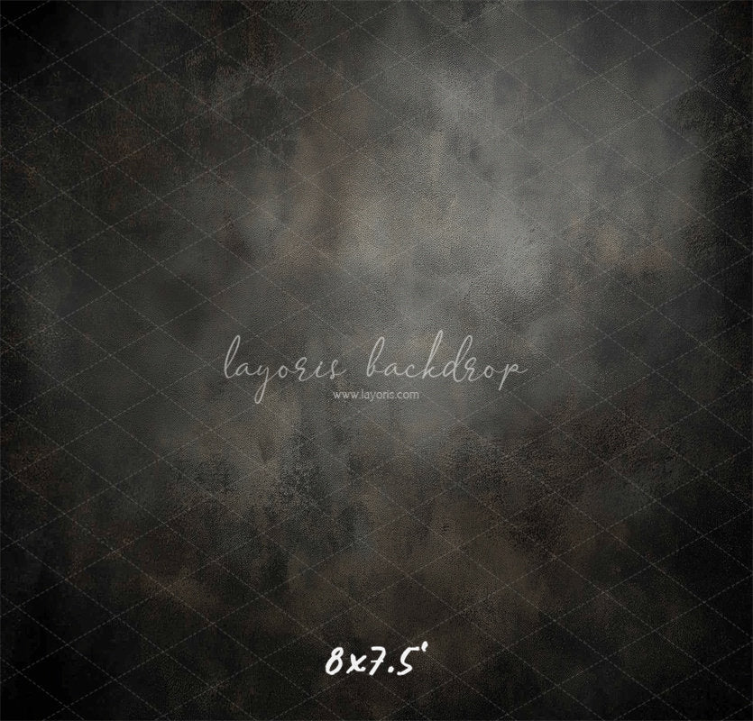 Dark Grey Misty Old Master Portrait Backdrop - Layoris