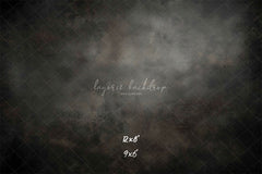 Dark Grey Misty Old Master Portrait Backdrop - Layoris