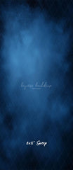Blue Misty Old Master Portrait Backdrop - Layoris