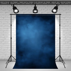 Blue Misty Old Master Portrait Backdrop - Layoris