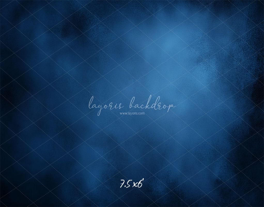 Blue Misty Old Master Portrait Backdrop - Layoris