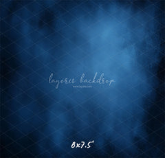 Blue Misty Old Master Portrait Backdrop - Layoris