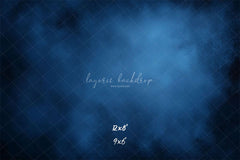 Blue Misty Old Master Portrait Backdrop - Layoris