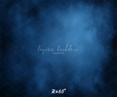Blue Misty Old Master Portrait Backdrop - Layoris