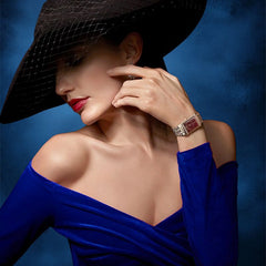 Blue Misty Old Master Portrait Backdrop - Layoris