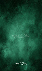 Green Misty Old Master Portrait Backdrop - Layoris