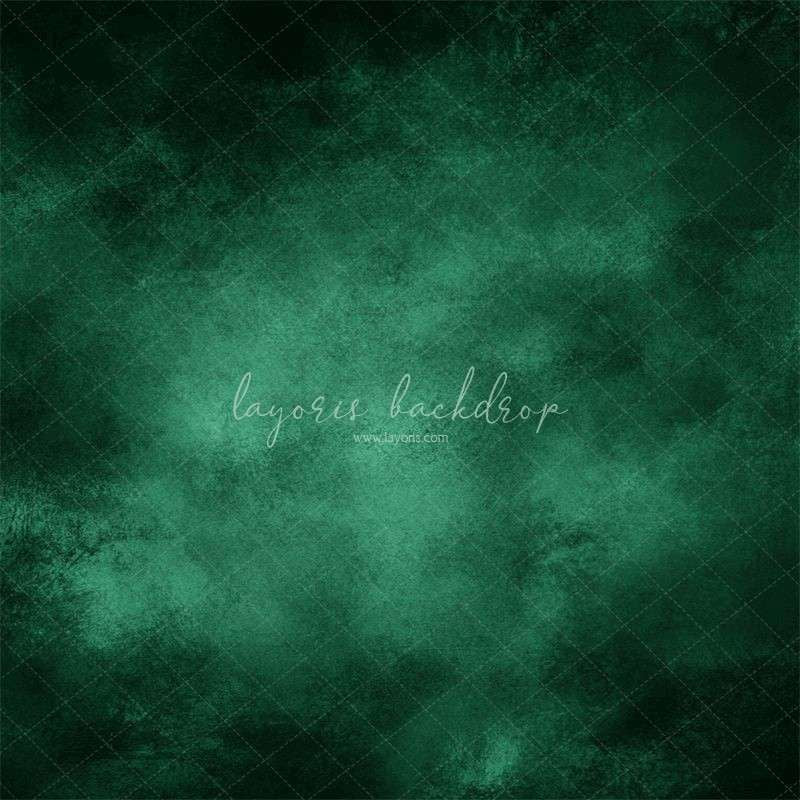 Green Misty Old Master Portrait Backdrop - Layoris