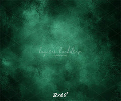 Green Misty Old Master Portrait Backdrop - Layoris